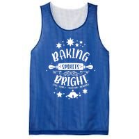 Vintage Christmas Bells Baking Spirit Bright Christmas Great Gift Mesh Reversible Basketball Jersey Tank