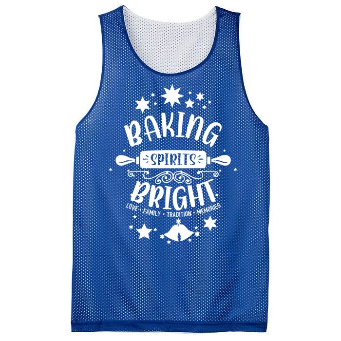 Vintage Christmas Bells Baking Spirit Bright Christmas Great Gift Mesh Reversible Basketball Jersey Tank