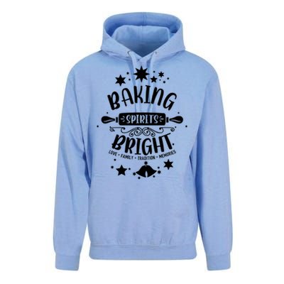 Vintage Christmas Bells Baking Spirit Bright Christmas Great Gift Unisex Surf Hoodie