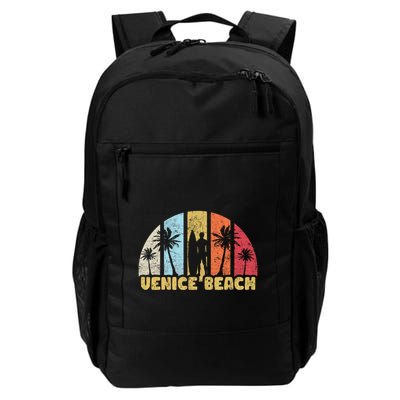 Vintage California Beach Retro Sunset Gift Backpack
