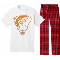 Vintage Cleveland Brown Shirt Pajama Set