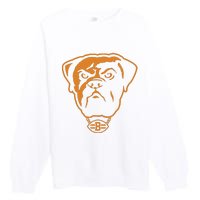 Vintage Cleveland Brown Shirt Premium Crewneck Sweatshirt