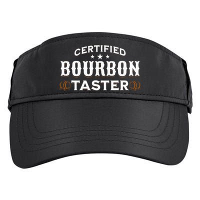 Vintage Certified Bourbon Taster For Whiskey Fan Adult Drive Performance Visor