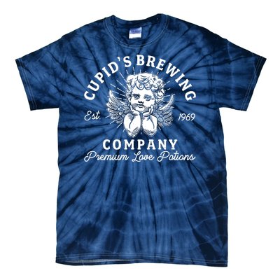 Vintage Cupid's Brewing Company Est 1969 Premium Love Potions Tie-Dye T-Shirt