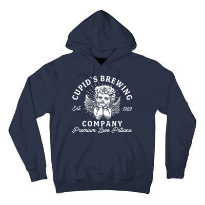 Vintage Cupid's Brewing Company Est 1969 Premium Love Potions Tall Hoodie