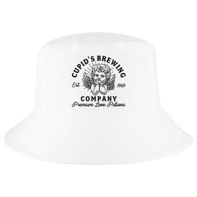 Vintage Cupid's Brewing Company Est 1969 Premium Love Potions Cool Comfort Performance Bucket Hat