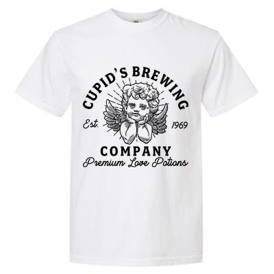 Vintage Cupid's Brewing Company Est 1969 Premium Love Potions Garment-Dyed Heavyweight T-Shirt