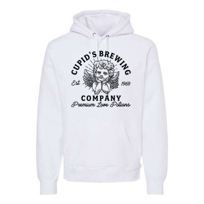 Vintage Cupid's Brewing Company Est 1969 Premium Love Potions Premium Hoodie