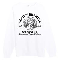 Vintage Cupid's Brewing Company Est 1969 Premium Love Potions Premium Crewneck Sweatshirt