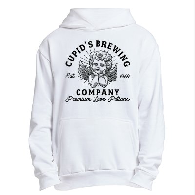 Vintage Cupid's Brewing Company Est 1969 Premium Love Potions Urban Pullover Hoodie