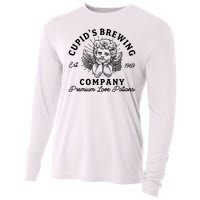 Vintage Cupid's Brewing Company Est 1969 Premium Love Potions Cooling Performance Long Sleeve Crew