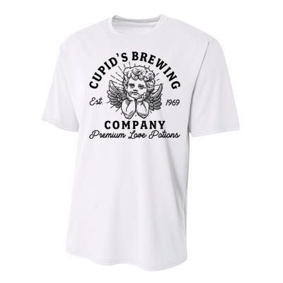 Vintage Cupid's Brewing Company Est 1969 Premium Love Potions Performance Sprint T-Shirt