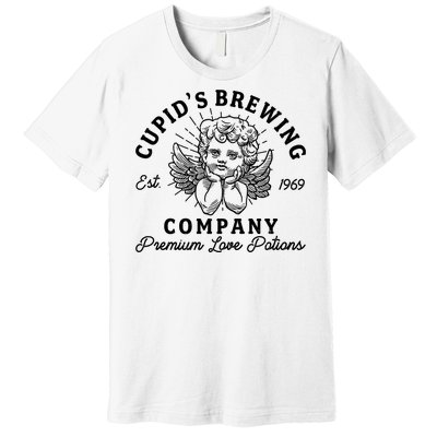 Vintage Cupid's Brewing Company Est 1969 Premium Love Potions Premium T-Shirt