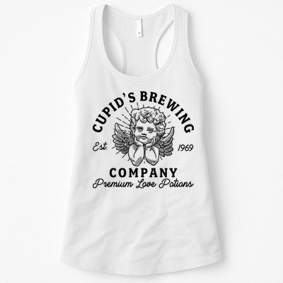 Vintage Cupid's Brewing Company Est 1969 Premium Love Potions Womens Tank Top