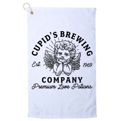 Vintage Cupid's Brewing Company Est 1969 Premium Love Potions Golf Towel
