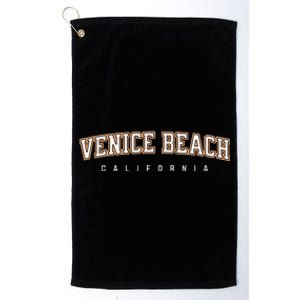 Venice California Beach Souvenir Platinum Collection Golf Towel