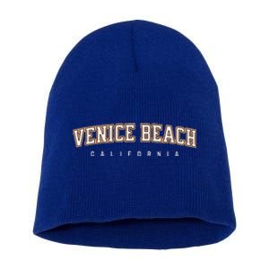 Venice California Beach Souvenir Short Acrylic Beanie