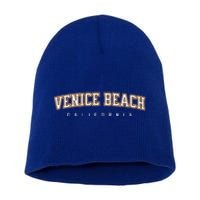 Venice California Beach Souvenir Short Acrylic Beanie