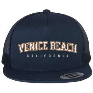 Venice California Beach Souvenir Flat Bill Trucker Hat