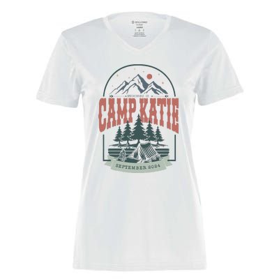 Vintage Camp Bachelorette Women's Momentum V-Neck T-Shirt