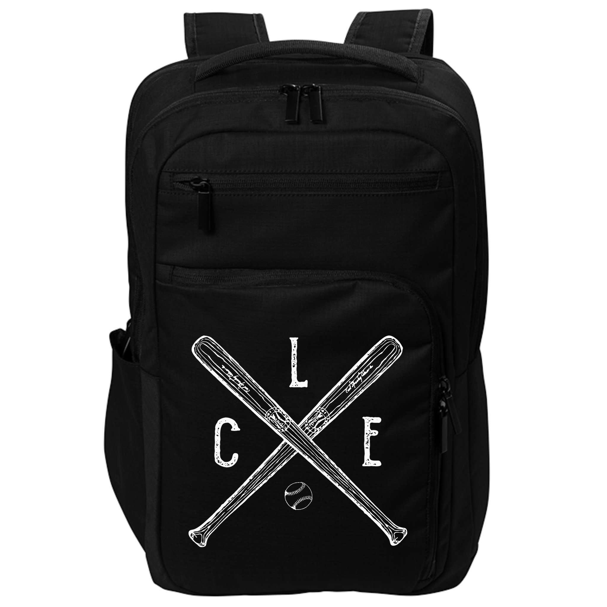 Vintage Cleveland Baseball Cleveland Ohio Impact Tech Backpack