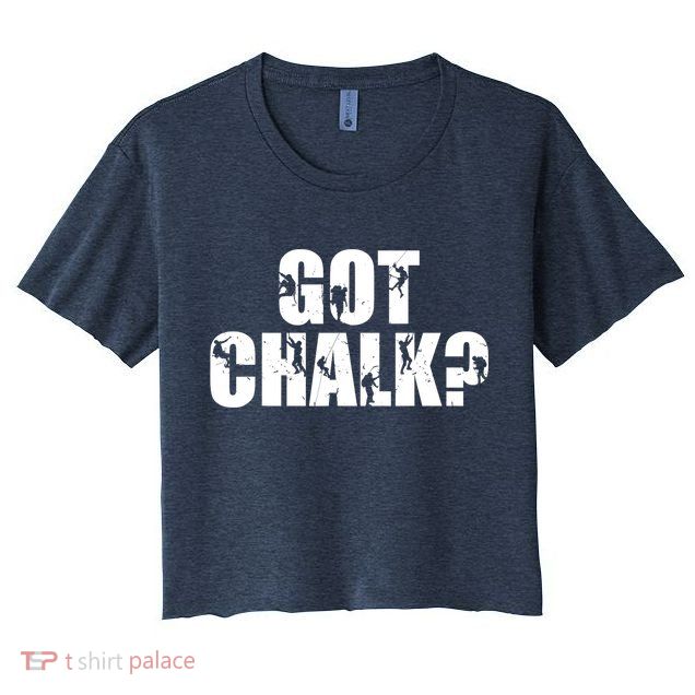 Vintage Climbing Bouldering Rock Climber Climbing Crop Top