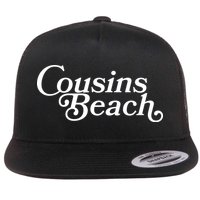 Vintage Cousins Beach Logo Flatbill Hat