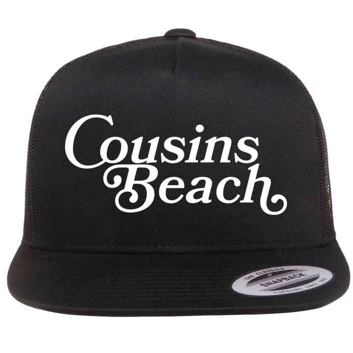 Vintage Cousins Beach Logo Flatbill Hat