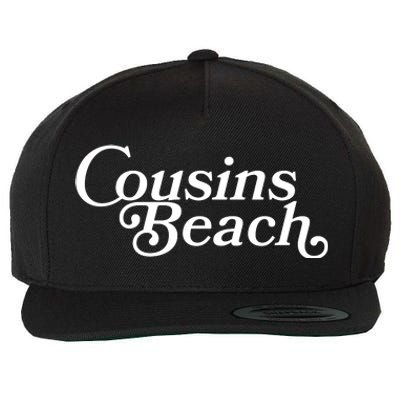 Vintage Cousins Beach Logo Wool Snapback Cap