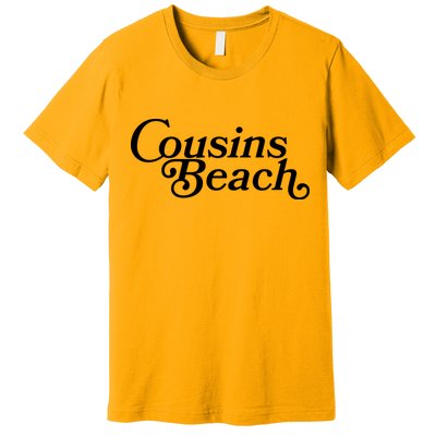 Vintage Cousins Beach Logo Premium T-Shirt