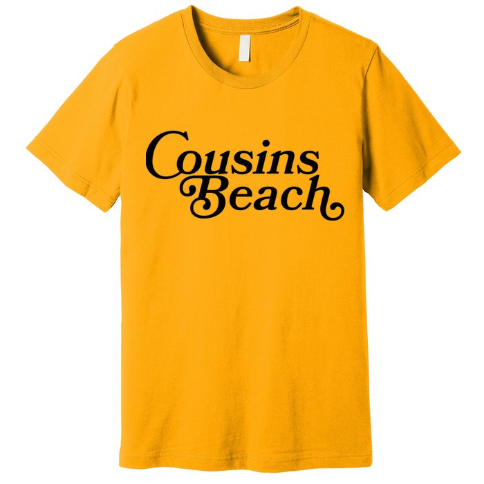 Vintage Cousins Beach Logo Premium T-Shirt