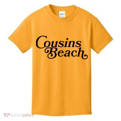 Vintage Cousins Beach Logo Kids T-Shirt