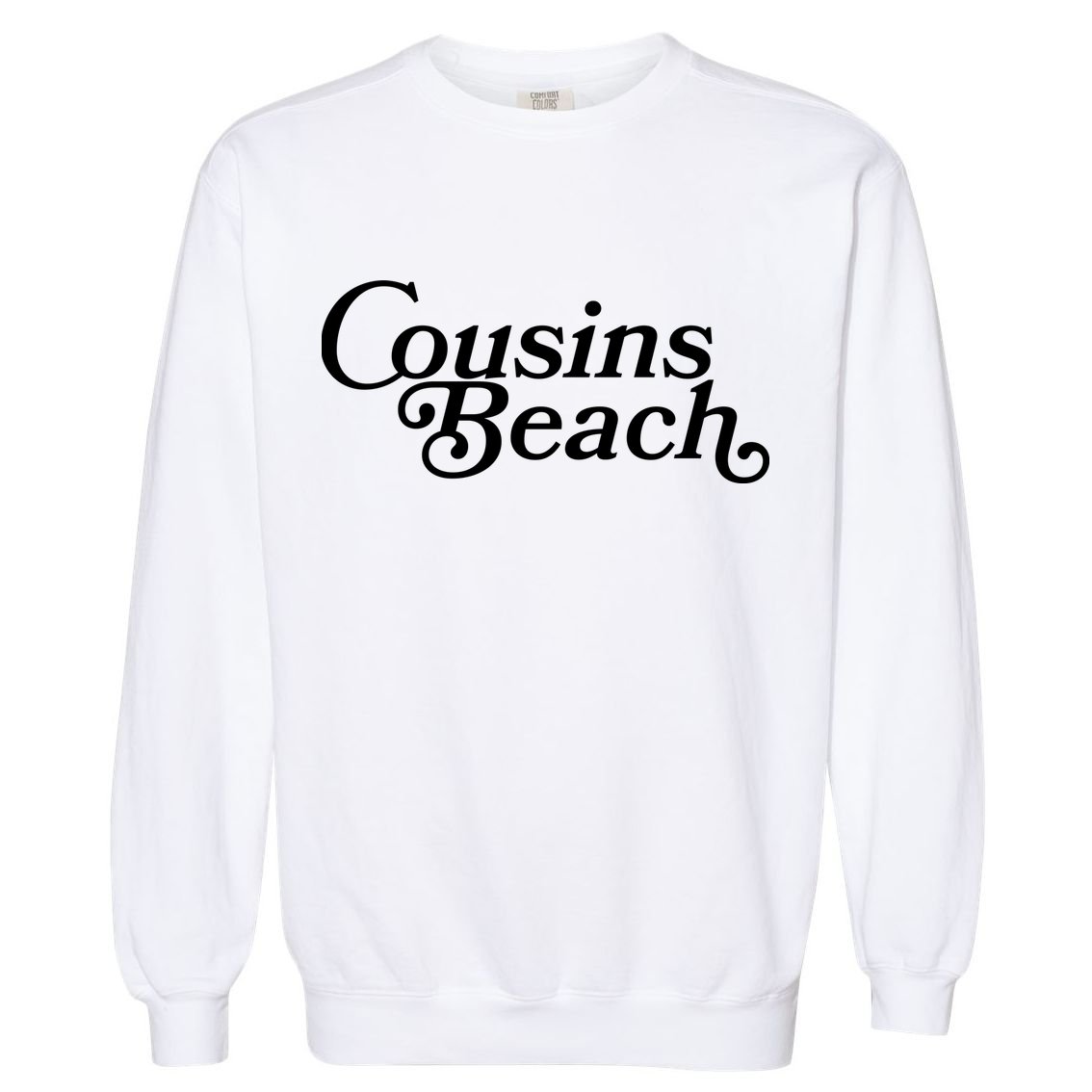 Vintage Cousins Beach Logo Garment-Dyed Sweatshirt