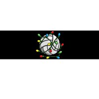 Volleyball Christmas Ball Xmas Lights Sport Bumper Sticker