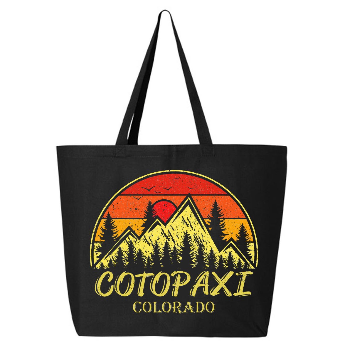 Vintage Cotopaxi Colorado Co Mountains Hike Hiking Souvenir 25L Jumbo Tote