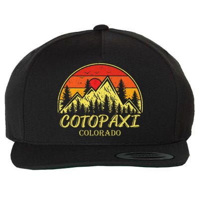 Vintage Cotopaxi Colorado Co Mountains Hike Hiking Souvenir Wool Snapback Cap