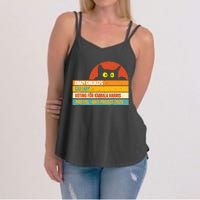 Vintage Childless Cat Ladies For Kamala Harris President 47 Women's Strappy Tank