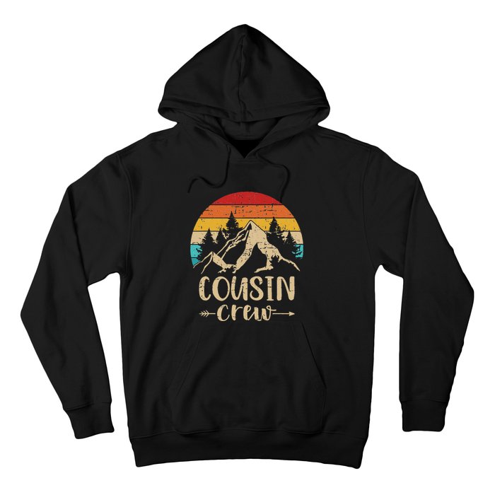 Vintage cousin crew summer camp mountains Hoodie