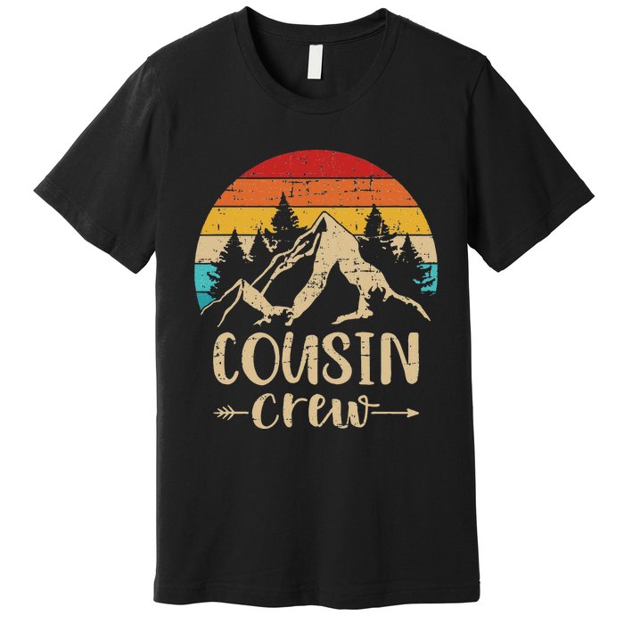 Vintage cousin crew summer camp mountains Premium T-Shirt