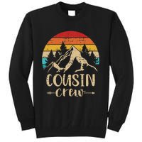 Vintage cousin crew summer camp mountains Tall Sweatshirt