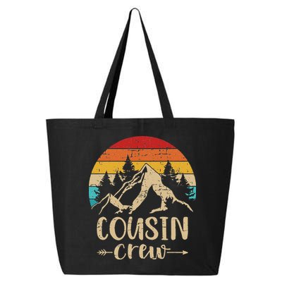 Vintage cousin crew summer camp mountains 25L Jumbo Tote