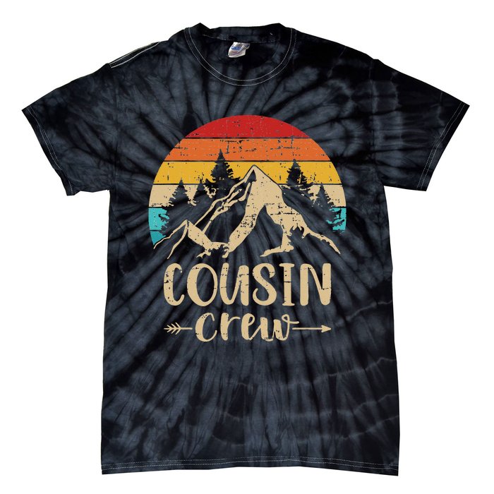 Vintage cousin crew summer camp mountains Tie-Dye T-Shirt