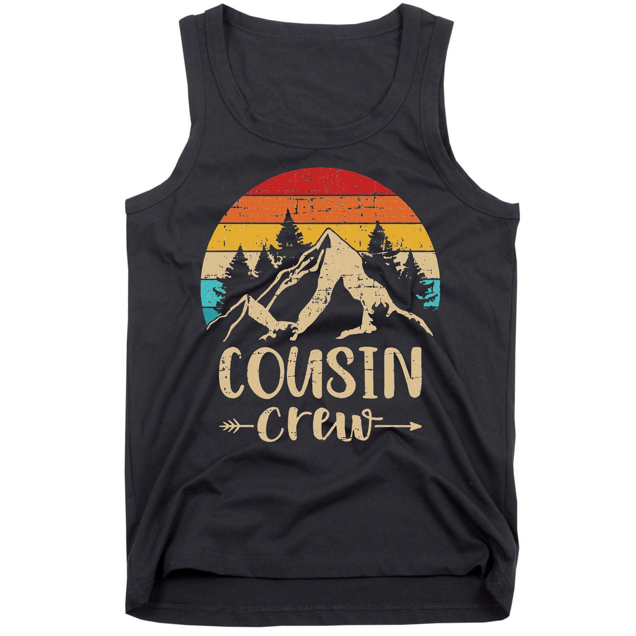 Vintage cousin crew summer camp mountains Tank Top