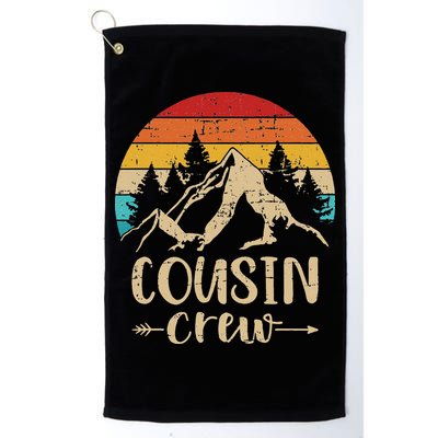 Vintage cousin crew summer camp mountains Golf Towel
