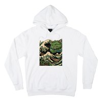 Vintage Catzilla Cat Terror Reigns Hoodie