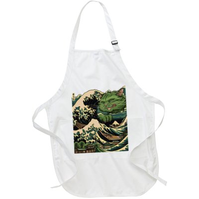 Vintage Catzilla Cat Terror Reigns Apron