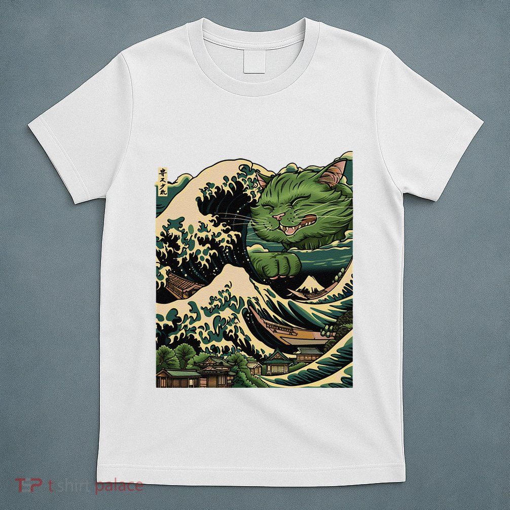 Vintage Catzilla Cat Terror Reigns T-Shirt