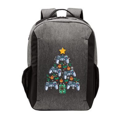 Video Controller Christmas Tree Funny Video Gamer Xmas Gift Vector Backpack