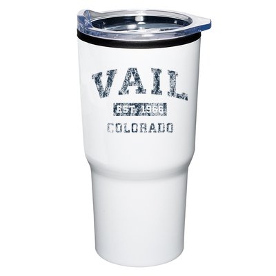 Vail Colorado Co Vintage Sports Design Print Tumbler