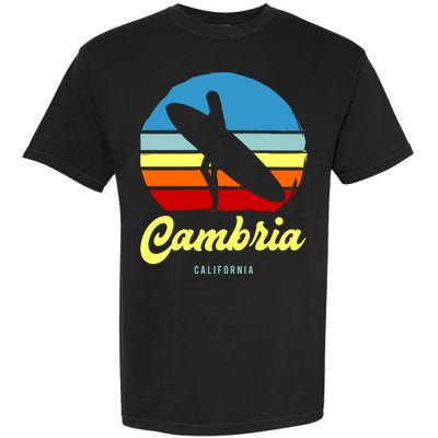 Vintage Cambria California Surf Cute Gift Garment-Dyed Heavyweight T-Shirt